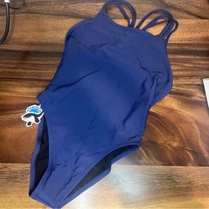 Jolyn Navy Ryker Swimsuit NWT